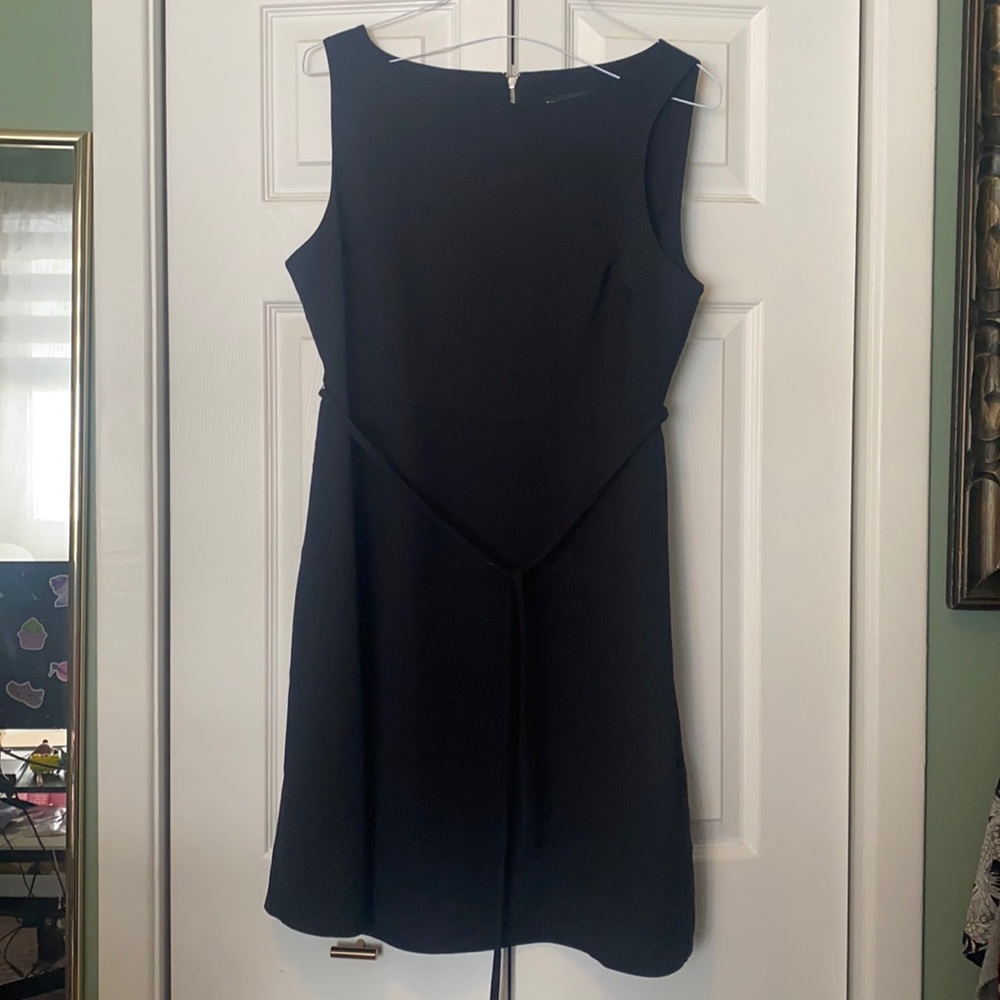Black swing dress